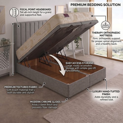 Ottoman divan bed - bed, lift