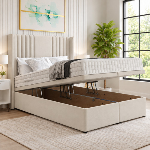 Ottoman divan gas lift storage - ottoman,
