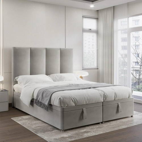 Panel headboard ottoman - headboard, divan