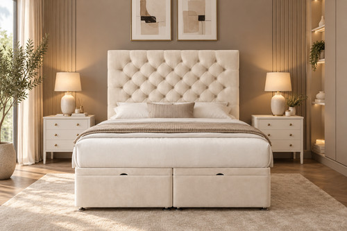 Chesterfield ottoman divan bed - chesterfield,