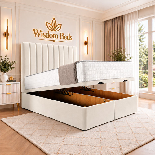 Divan ottoman storage bed gas - ottoman,