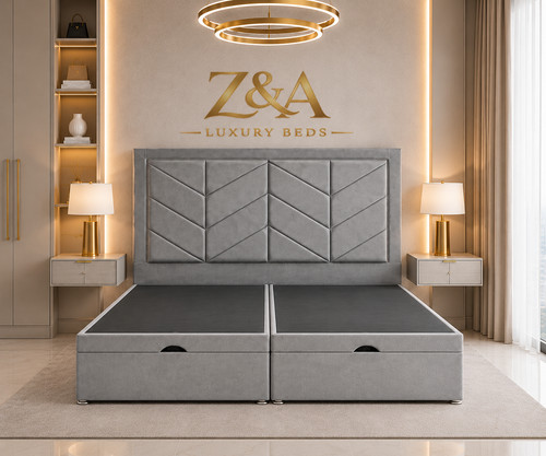 Dry leaf divan ottoman - leaf,