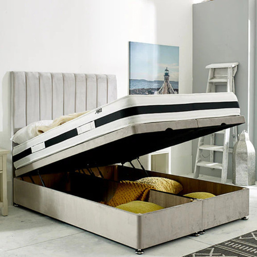 Panel divan bed set plush - panel,