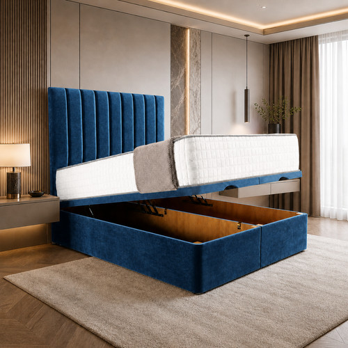 Ottoman divan storage bed - ottoman, gas