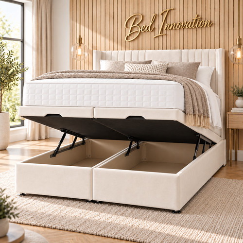 Saphire winged ottoman divan - saphire,