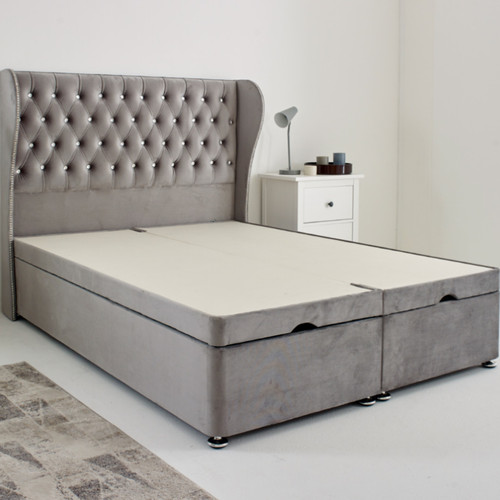 Winged divan bed - divan,