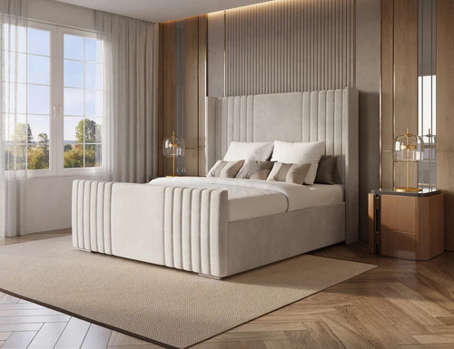 Ottoman bed winged - bed,