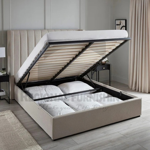 Luxury ottoman winged bed - ottoman,