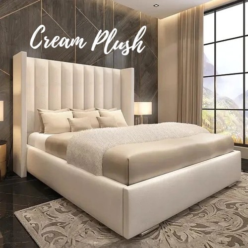 Ottoman winged bed gas - winged,