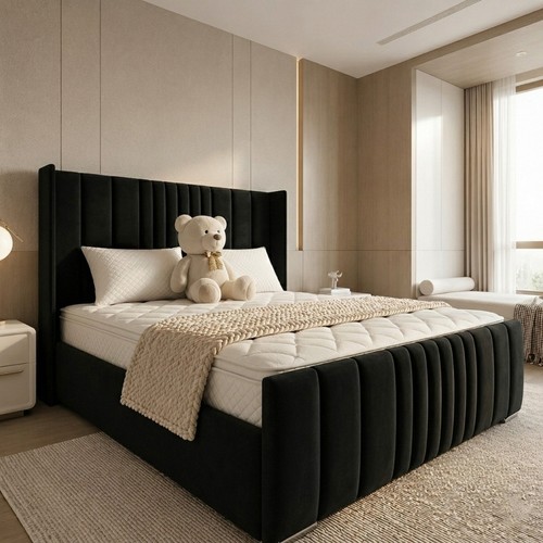 Ottoman bed winged - ottoman,