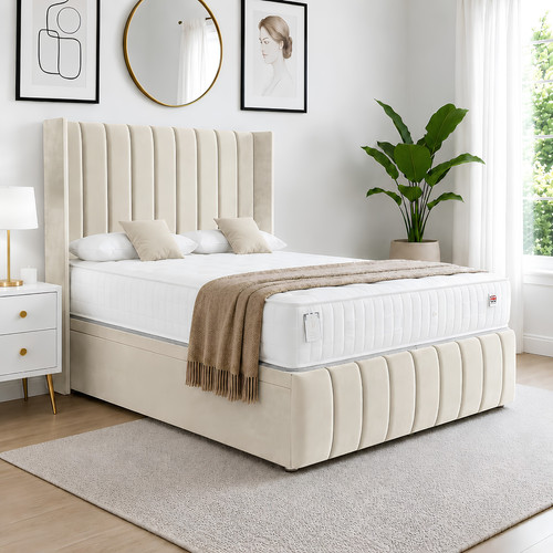 Ottoman bed plush - ottoman,