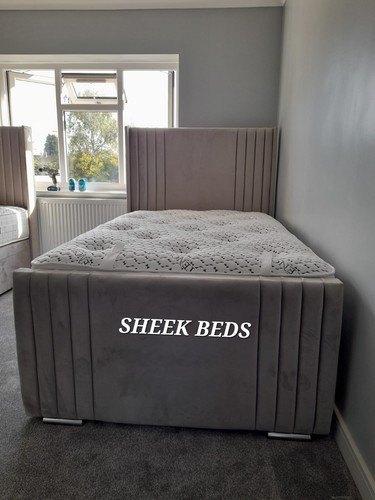 Double ottoman beds divan - ottoman, beds,