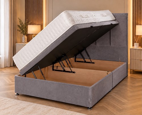 Luxury upholstered ottoman - luxury,