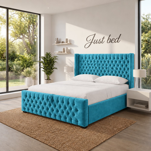 Ottoman bed winged - ottoman,