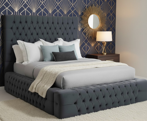 Ambassador ottoman storage bed - storage,