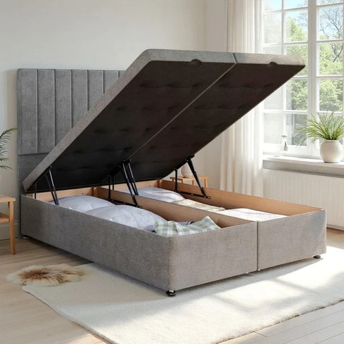 Ottoman divan base bed - base, plush