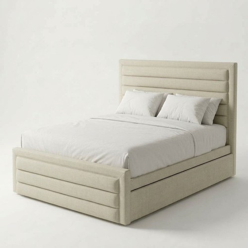Divan ottoman panel bed - divan, 50"