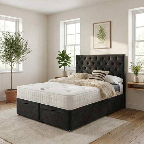 Ottoman divan storage - storage, bed
