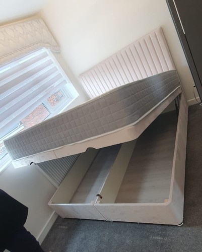 Panel divan ottoman bed full - divan,